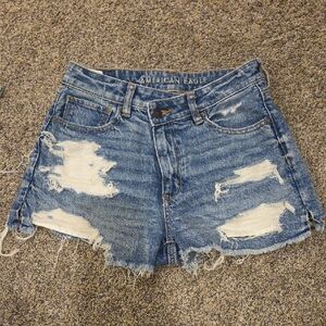 American Eagle Outfitters Blue Denim Women's Shorts